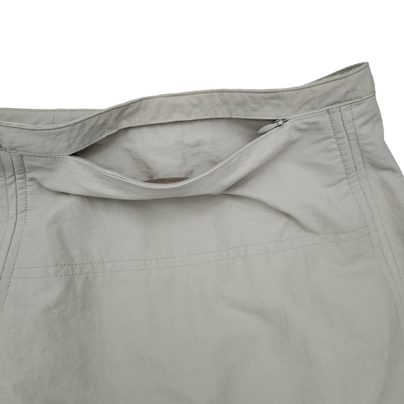 ROYAL ROBBINS Skort 16 Tan Nylon Faux Wrap Hiking Walking golf - Picture 2 of 10